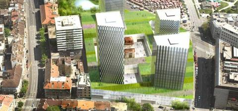 Competition for the urban-architectural concept design for the BADEL SITE redevelopment