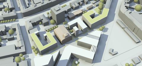 Competition for the urban-architectural concept design for the BADEL SITE redevelopment