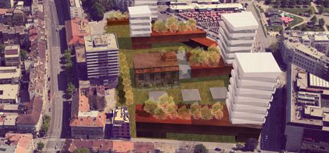 Competition for the urban-architectural concept design for the BADEL SITE redevelopment