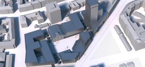 Competition for the urban-architectural concept design for the BADEL SITE redevelopment