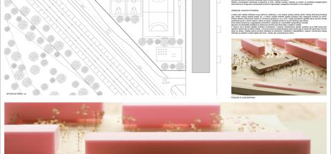 Projektni natječaj za izradu idejnog urbanističko- arhitektonskog rješenja OSNOVNE ŠKOLE PODBREŽJE - 3. nagrada