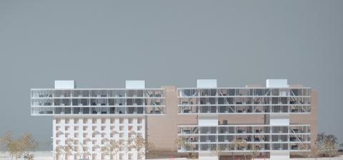 Natječaj za izradu idejnog arhitektonsko-urbanističkog rješenja POSLOVNE ZGRADE HRVATSKE LUTRIJE  UZ AVENIJU DUBROVNIK U ZAGREBU, 5. nagrada