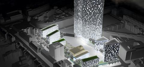 Competition for the urban-architectural concept design for the BADEL SITE redevelopment