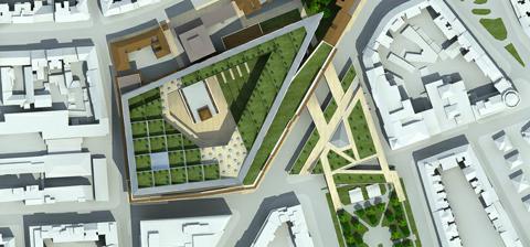 Competition for the urban-architectural concept design for the BADEL SITE redevelopment