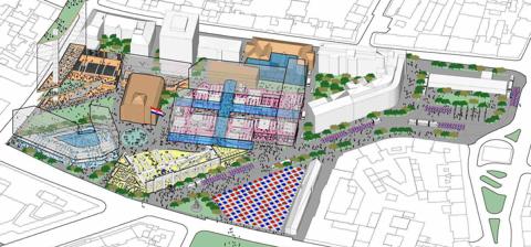 Competition for the urban-architectural concept design for the BADEL SITE redevelopment