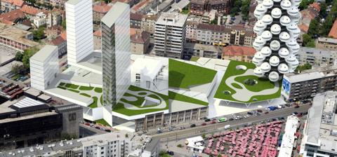 Competition for the urban-architectural concept design for the BADEL SITE redevelopment