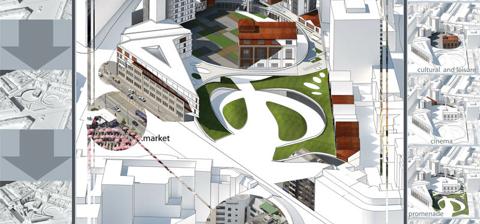 Competition for the urban-architectural concept design for the BADEL SITE redevelopment