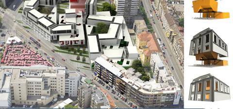 Competition for the urban-architectural concept design for the BADEL SITE redevelopment