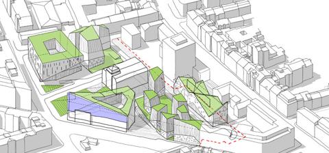 Competition for the urban-architectural concept design for the BADEL SITE redevelopment