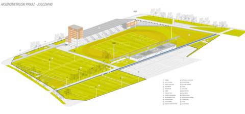 Hrvatski atletsko-nogometni centar Svetice - 2. nagrada