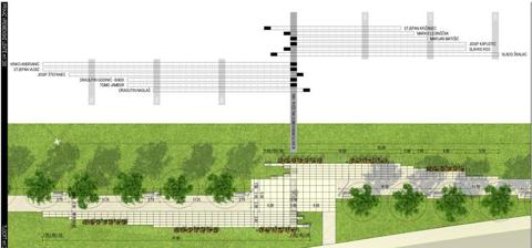 Natječaj za Park 12 branitelja sa spomen obilježjem u Lepoglavi - 1. nagrada