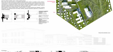 Natječaj - Nova zgrada unutar Instituta Ruđer Bošković - 1. nagrada