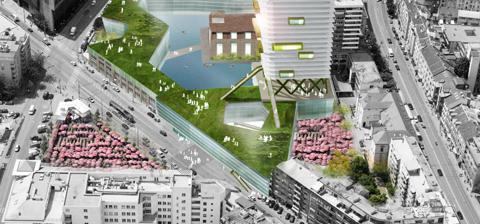 Competition for the urban-architectural concept design for the BADEL SITE redevelopment